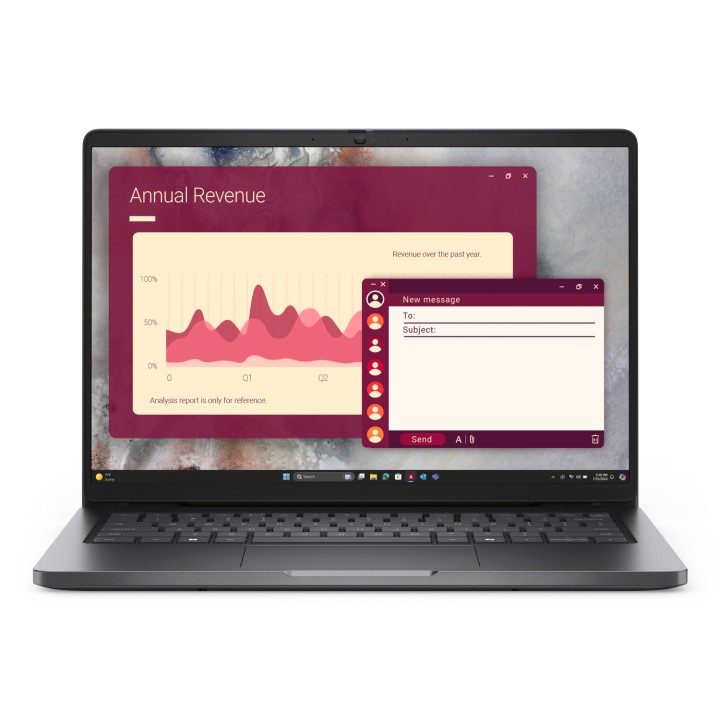 DELL Pro 14 PC14250 Intel Core Ultra 5 225U Portátil 35,6 cm (14") Full HD+ 16 GB DDR5-SDRAM 512 GB SSD Wi-Fi 6E (802.11ax)