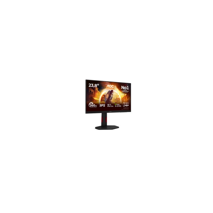 AOC G4 24G4ZR pantalla para PC 60,5 cm (23.8") 1920 x 1080 Pixeles Full HD LED Negro, Rojo