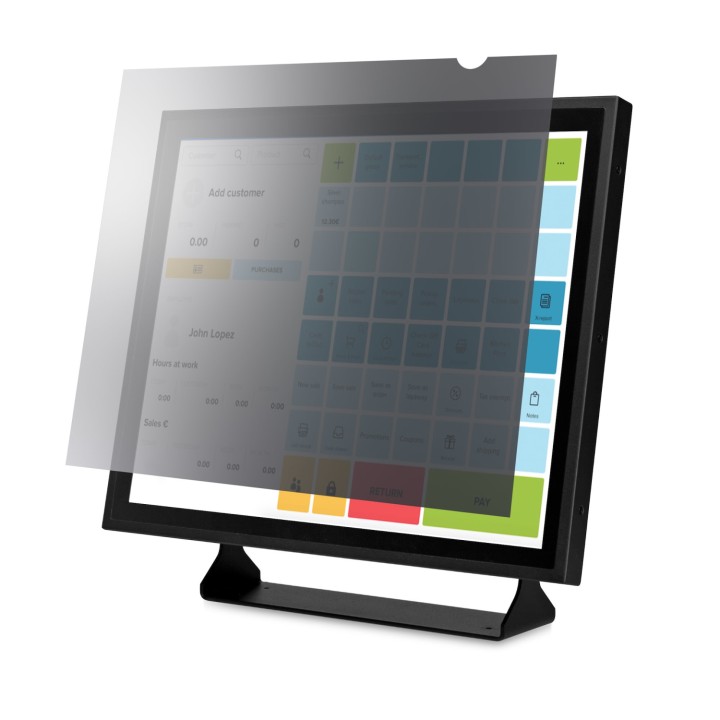 StarTech.com Filtro de Privacidad de 19 Pulgadas 5:4 para Monitor - Pantalla de Privacidad Protector Anti Brillo - Anti Luz