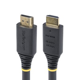 StarTech.com Cable HDMI Certificado Premium de Alta Velocidad de 5m - 4K 60Hz/1440p 144Hz - HDR10/HDCP 2.2/ARC - 18Gbps - UHD -