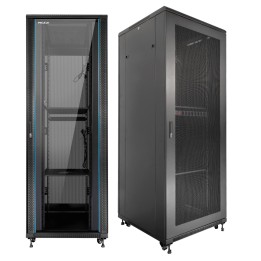 Phasak Armario Rack PRO 19" 47U 800 x 1000 negro con ventilación - PHO 8147