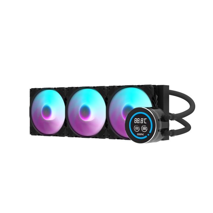 darkFlash DW-DN360D-B-ES1 sistema de refrigeración para ordenador Carcasa del ordenador Sistema de refrigeración líquida todo