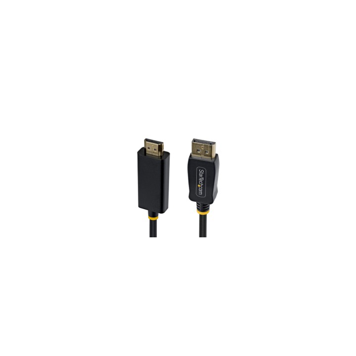 StarTech.com Cable Adaptador DisplayPort a HDMI de 4,5m con Conectores de Agarre - 4K 60Hz - HDR - Conversor de Vídeo