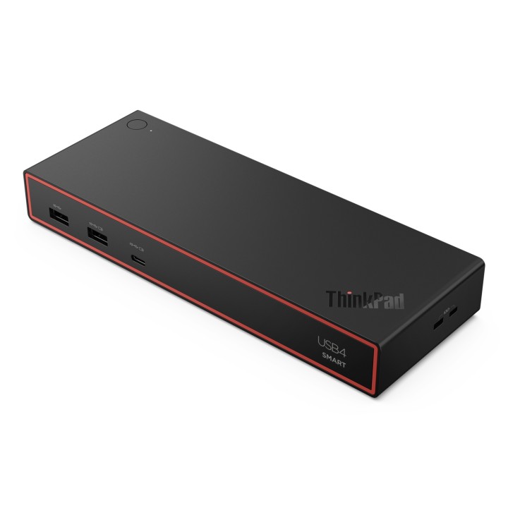 Lenovo ThinkPad USB4 Smart Dock 5500 Alámbrico Negro