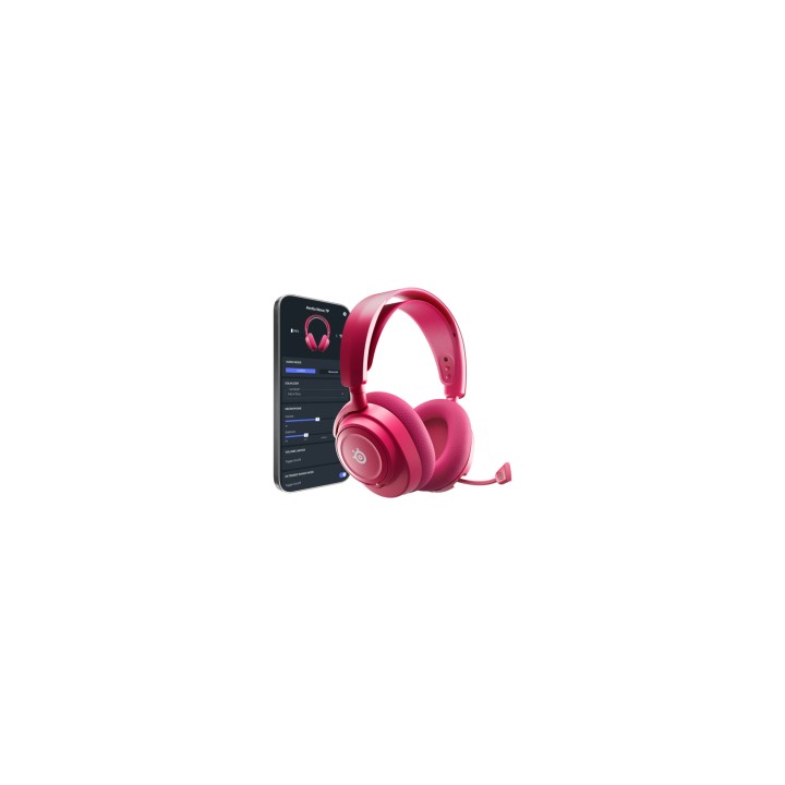 Steelseries Arctis Nova 7P Gen 2 Auriculares Inalámbrico Diadema Juego Bluetooth Magenta
