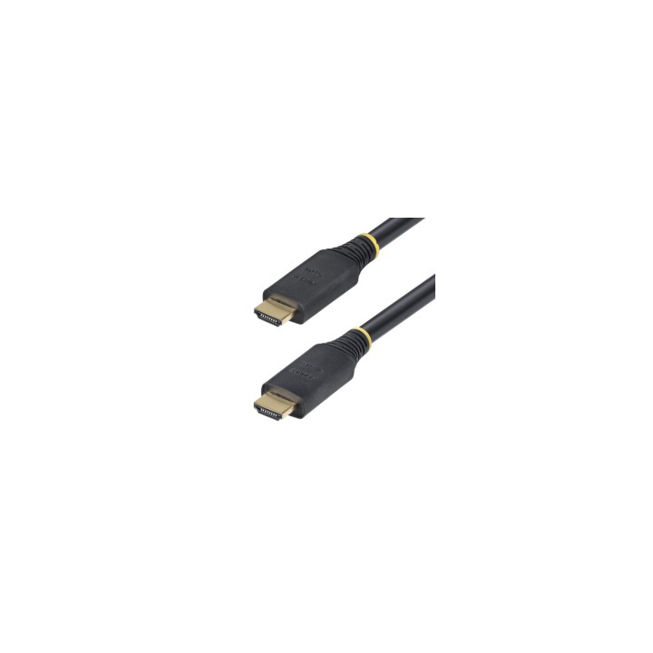 StarTech.com Cable HDMI Activo de Alta Velocidad de 15m - 4K 60Hz/1440p 144Hz - HDR10/HDCP 2.2/ARC - 18Gbps - Cable UHD - Cable