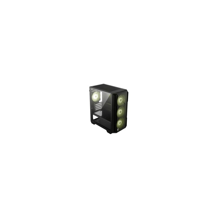 MSI MAG FORGE M120R AIRFLOW carcasa de ordenador Mini Tower Negro, Transparente