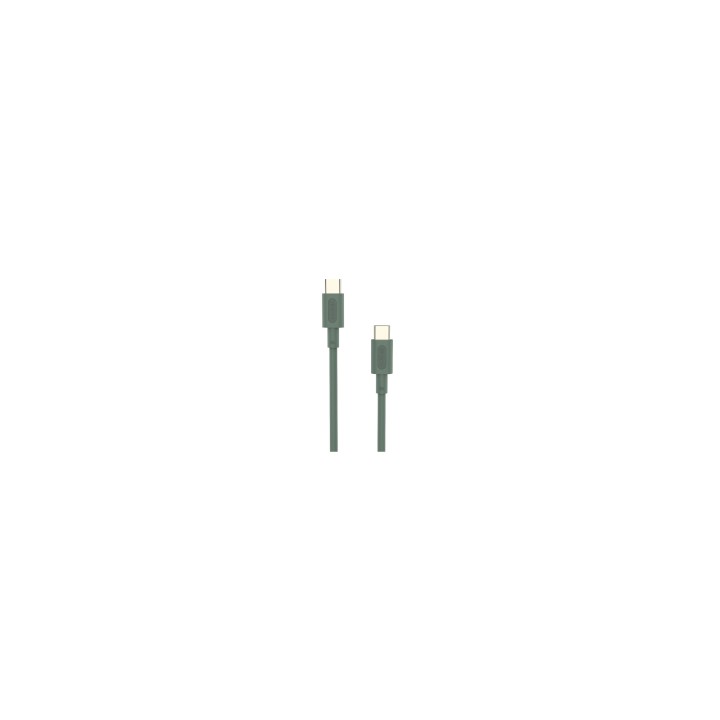 Cable Nubbeh Elisium USB-C a USB-C 1 m 3A Verde TPE