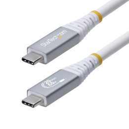 StarTech.com Cable USB4 3m - Cable USB-C Certificado USB-IF - 20Gbps - PD 240W EPR - 4K120 - DP 1.4 - Cable USB Tipo C -