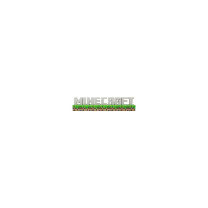 Lámpara Logo Minecraft Paladone con Luz Decorativa para Escritorio o Gaming