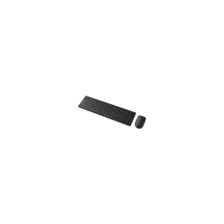 Lenovo 4X31S04841 teclado Ratón incluido Hogar / Oficina RF Wireless + Bluetooth Español Negro