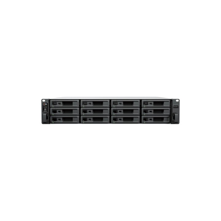 Synology RackStation RS2423RP+II NAS Bastidor (2U) AMD Ryzen V1780B 8 GB DDR4 0 TB DiskStation Manager Negro