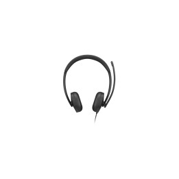 Lenovo VoIP Headset 5000 Auriculares Alámbrico Diadema Oficina/Centro de llamadas USB Tipo C Negro