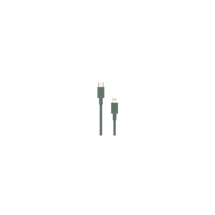 Cable Nubbeh Elisium Lightning a USB-C 1 m 2A Verde TPE