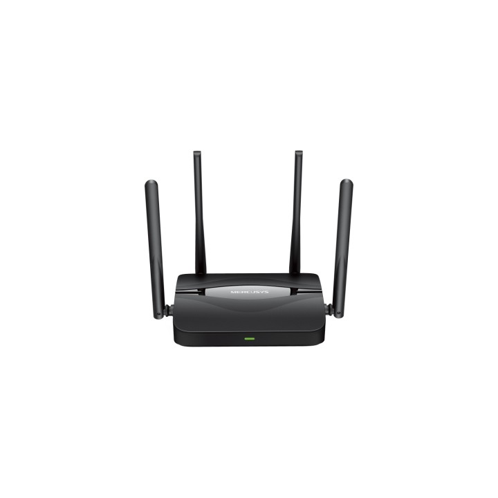Mercusys MR25BE router inalámbrico Gigabit Ethernet Doble banda (2,4 GHz / 5 GHz) Negro