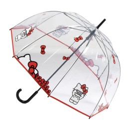 Paraguas manual Hello Kitty