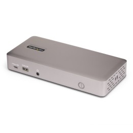 StarTech.com Docking Station USB4 para 3 Monitores 4K60 HDMI o DisplayPort - Dock USB Tipo C - Hub USB de 6 Puertos - Red