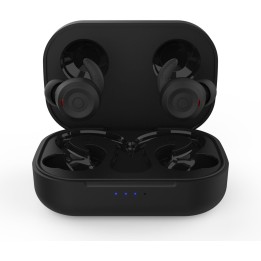 Auriculares Nubbeh Breeze Sport Inalámbricos Negros con Estuche de Carga 60/400 mAh