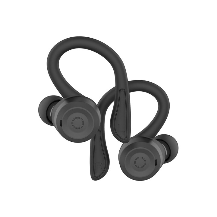 Auriculares Nubbeh Breeze Sport Inalámbricos Negros con Estuche de Carga 60/400 mAh