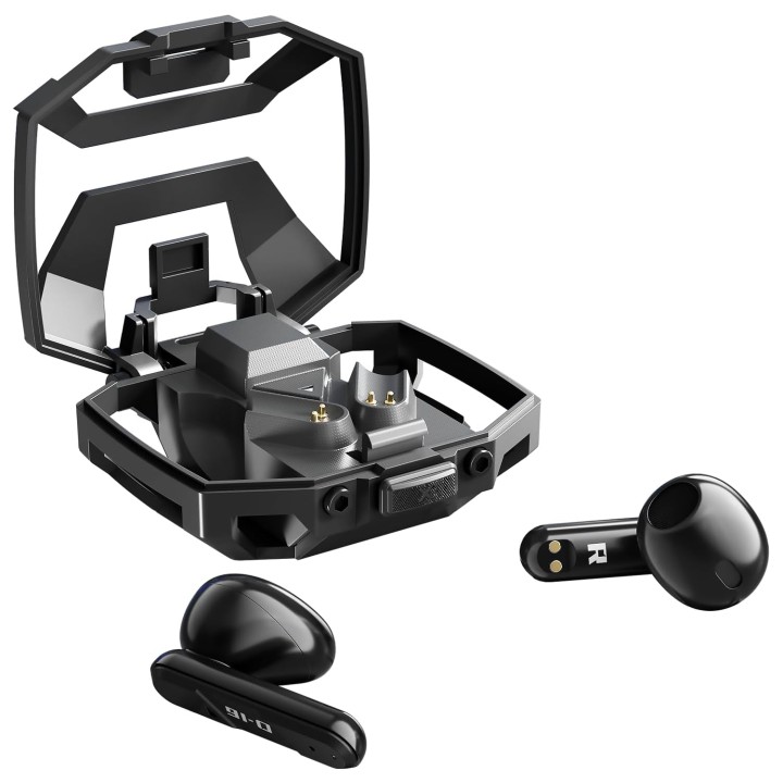 Auriculares Inalámbricos Transformers TF-T32 True Wireless Bluetooth con Estuche de Carga Negro