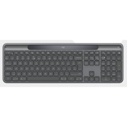 Logitech Signature Slim Solar+ K980 for Business teclado Universal RF Wireless + Bluetooth QWERTY Español Grafito