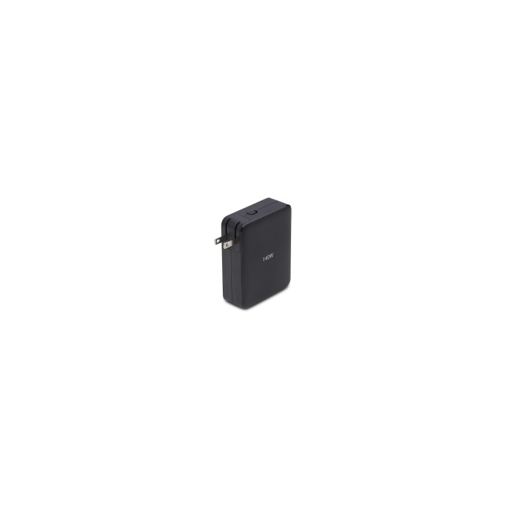 StarTech.com Cargador USB-C/USB-A de Pared GaN PD de 140W - 3x USB-C/1x USB-A - Cargador Internacional para Portátil
