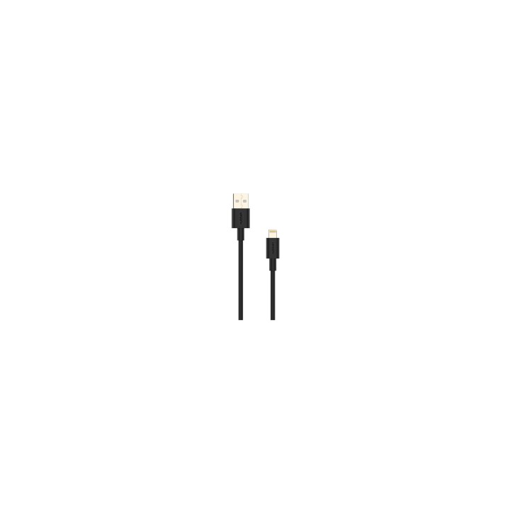 Cable Nubbeh Elisium Lightning a USB-A 1 m 2A Negro TPE