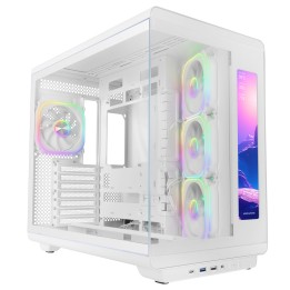 Mars Gaming MCREVMAXW carcasa de ordenador Midi Tower Blanco