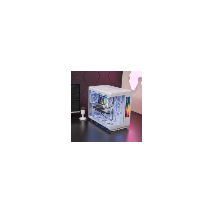 Mars Gaming MCREVMAXW carcasa de ordenador Midi Tower Blanco