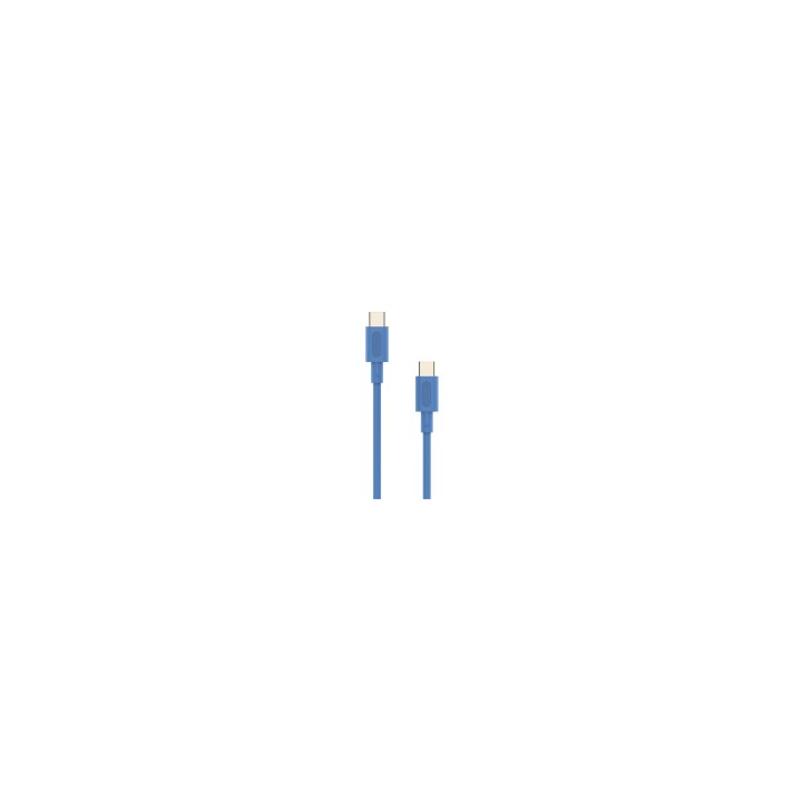 Cable Nubbeh Elisium USB-C a USB-C 1 m 3A Azul TPE