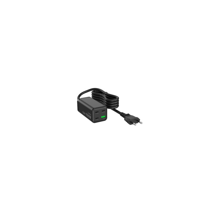 CoolBox ESTACION CARGA USB 100W GAN C+C+C+A SOBREMESA