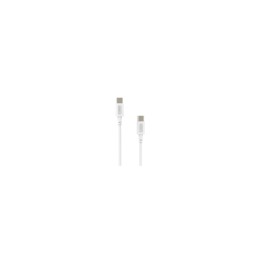 Cable Nubbeh Elisium USB-C a USB-C 1 m 3A Blanco TPE