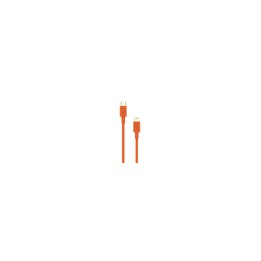 Cable Nubbeh Elisium Lightning a USB-C 1 m 2A Naranja TPE