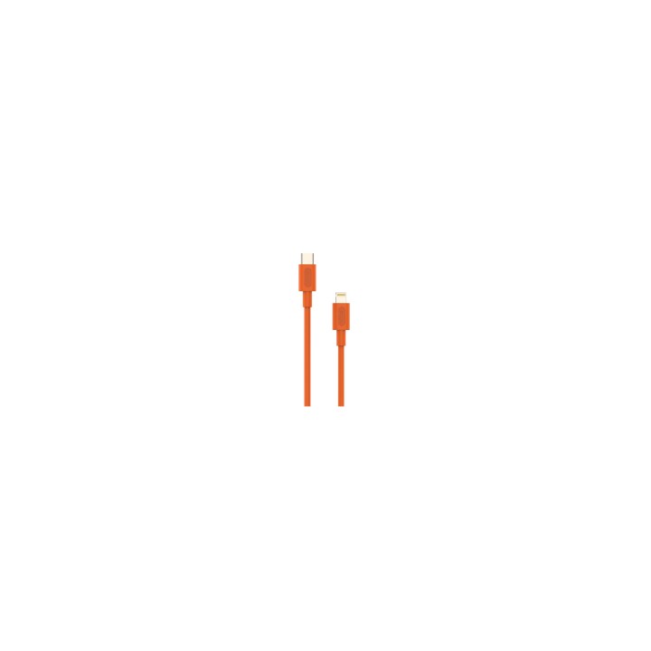 Cable Nubbeh Elisium Lightning a USB-C 1 m 2A Naranja TPE
