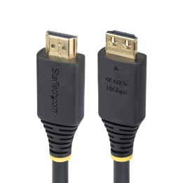 StarTech.com Cable HDMI de Alta Velocidad de 3m con Conectores con Agarre - 4K 60Hz/1440p 144Hz - HDR10/HDCP 2.2/ARC - 18Gbps -