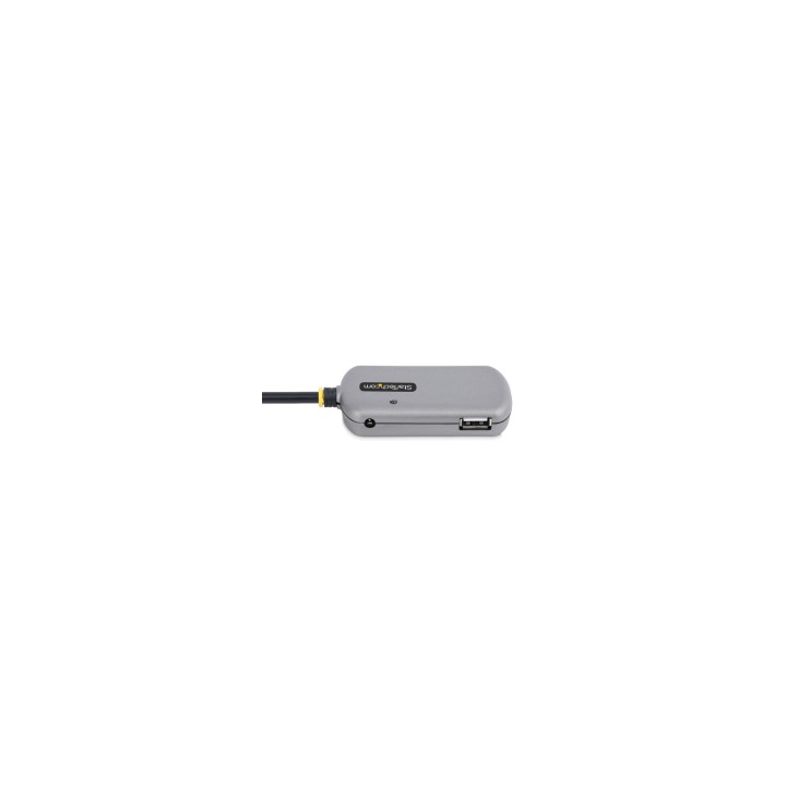 StarTech.com Hub Extensor USB - Concentrador USB con Cable de Extensión de 24m - Cable Alargador USB con Ladrón USB - Repetidor