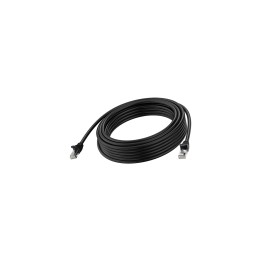 Vision TC 3MCAT6A/BL cable de red Negro 3 m Cat6a U/UTP (UTP)