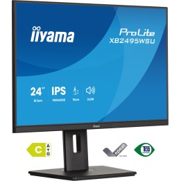 iiyama ProLite XB2495WSU-B1 pantalla para PC 61,2 cm (24.1") 1920 x 1200 Pixeles WUXGA LCD Negro