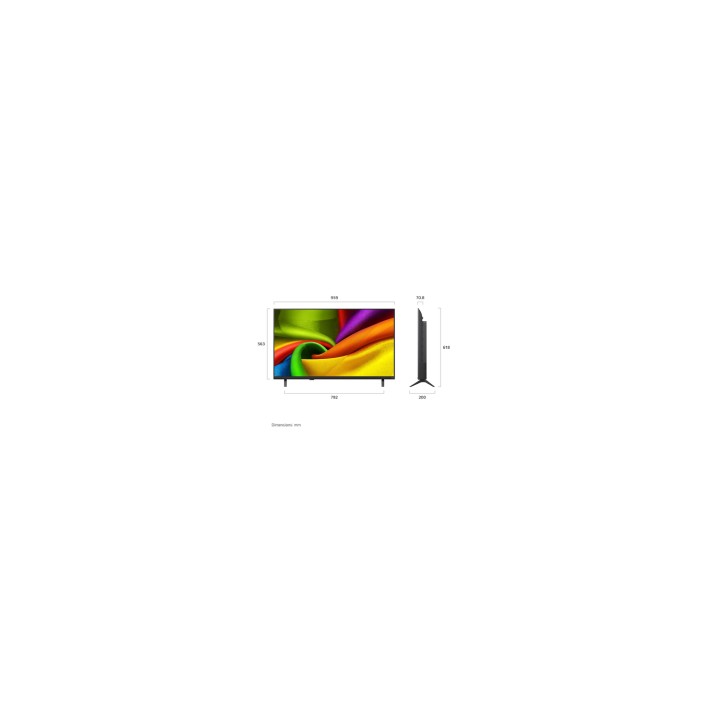 LG NANO 4K UHD AI 43NU850B6LA 109,2 cm (43") 4K Ultra HD Smart TV Wifi Negro