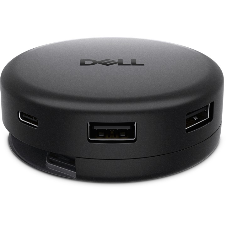 DELL DA326 Alámbrico USB 3.2 Gen 1 (3.1 Gen 1) Type-C Negro