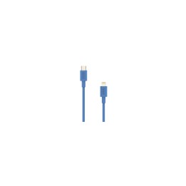 Cable Nubbeh Elisium Lightning a USB-C 1 m 2A Azul TPE