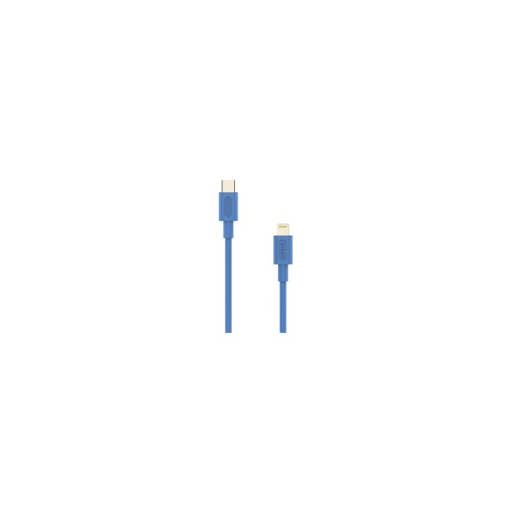 Cable Nubbeh Elisium Lightning a USB-C 1 m 2A Azul TPE