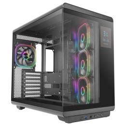 Mars Gaming MCREVMAX carcasa de ordenador Midi Tower Negro