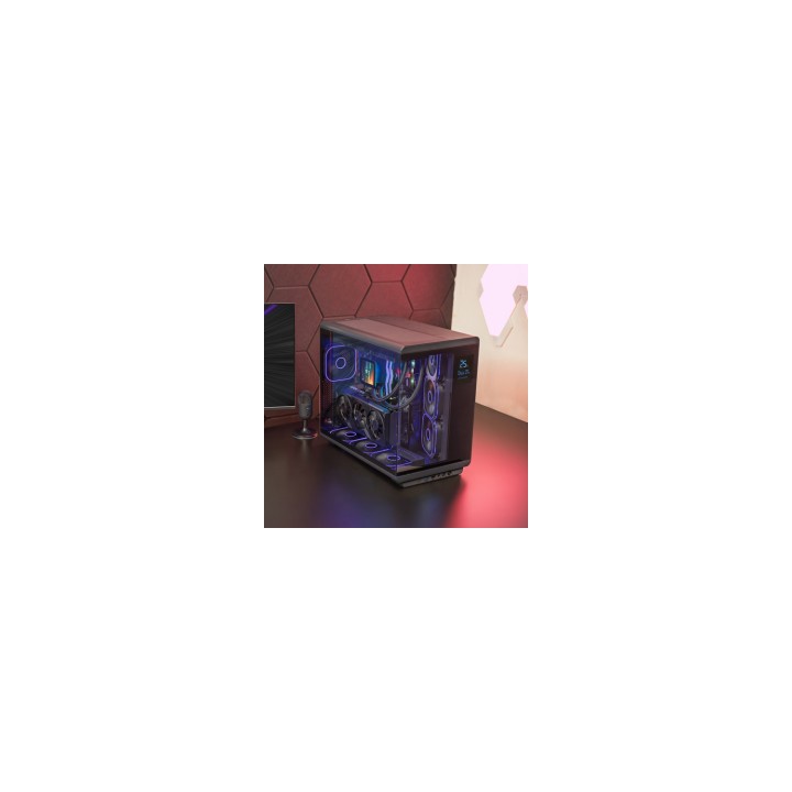 Mars Gaming MCREVMAX carcasa de ordenador Midi Tower Negro