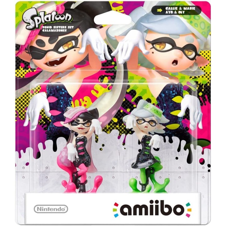 Amiibo Splatoon Mar y Tina (2 Uds) - Wii U
