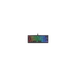 Mars Gaming MKMINIPRO, Teclado Mecánico Ultra-Compacto 60%, Switches Mecánicos Hot-Swappable, Iluminación RGB Chroma, Teclado