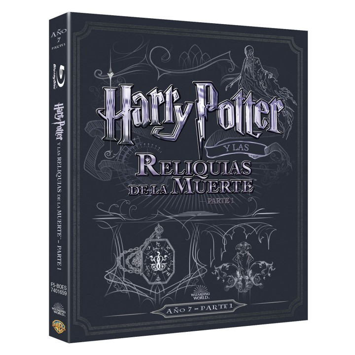 Harry potter y las reliquias de la muerte parte 1. ed. 2019 blu-ray