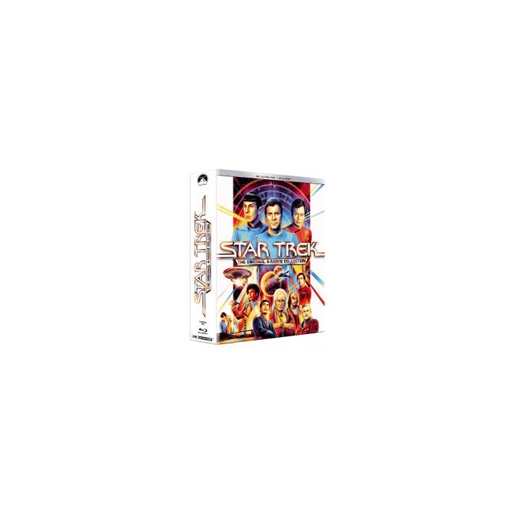 Star Trek The Original 4-Movie Collection (4 UHD + 4 BD) - BD