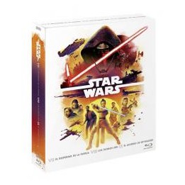 Trilogia star wars episodios 7-9 - BD