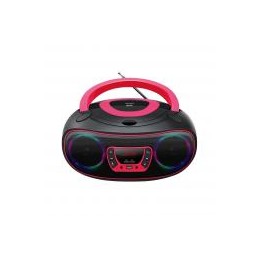 Reproductor CD con BT Denver TLC-212 Rosa